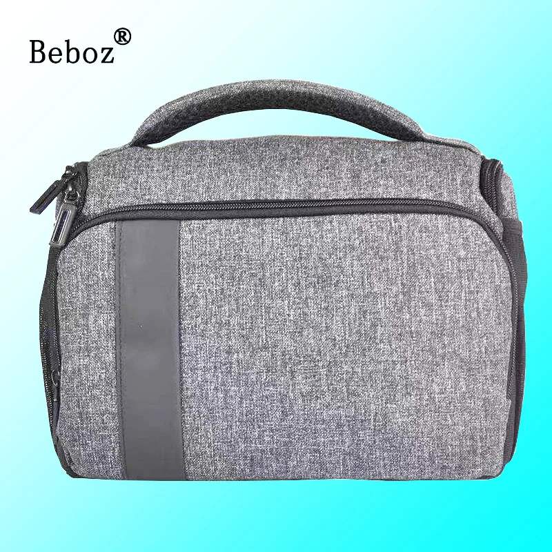 

Beboz Waterproof Camera Bag Galactic Grey 5D Single-lens Reflex Camera Digital Package Two-Way Zipper Backpack Camera Bag
