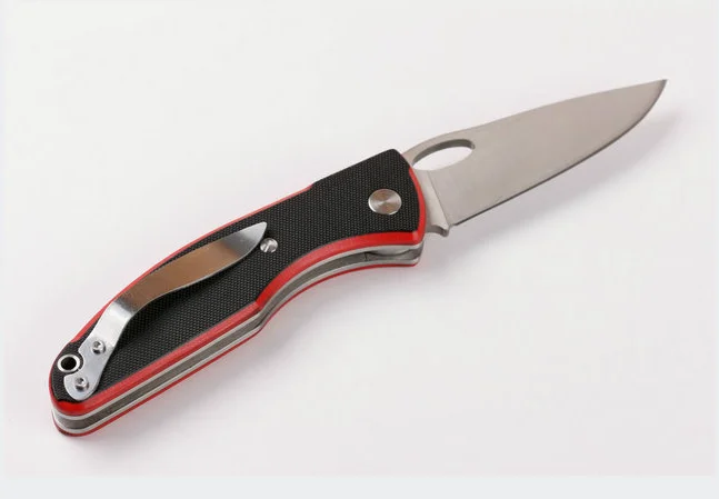 Высокое качество BF-g10 быстро открывающийся складной нож D2 Сталь точка падения атласное лезвие G10 ручка EDC карманные ножи с розничной коробкой