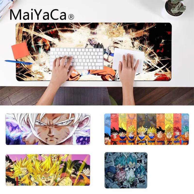 MaiYaCa Нескользящие ПК dragon ball офисные мыши геймер мягкий коврик для мыши геймер скорость мыши розничная маленький резиновый коврик для мыши