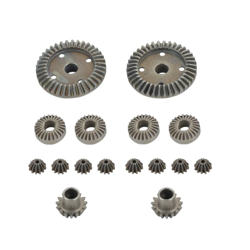 Metal Gear 38T 24T 15T 12T Differential Driving Gears for Wltoys A959 A969 A979 K929 A959B 1/18 RC Car Spare Parts | Электроника