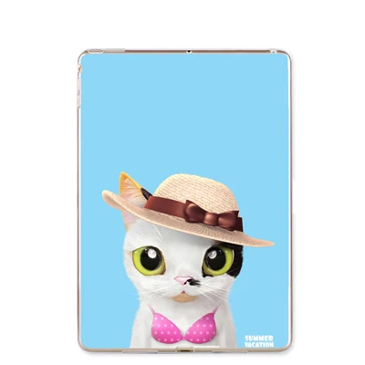 S56 TPU SM-T110 Мягкий с рисунком из ТПУ чехол для samsung Galaxy Tab 3 lite 7,0 tab 3 V VE SM-T110 T111 T113 SM-T116NU прозрачная на планшет задняя крышка - Цвет: S56 TPU SM-T110