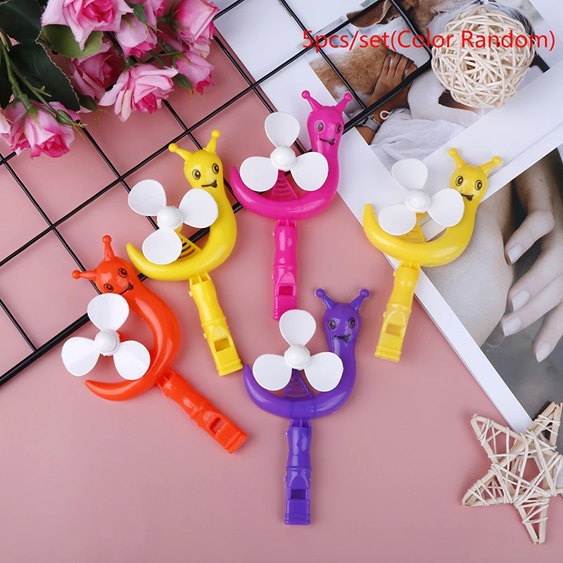 4pcs Plastic Windmill Whistling Handle Toys Pinwheel Windmill For Kids  Indoor Outdoor