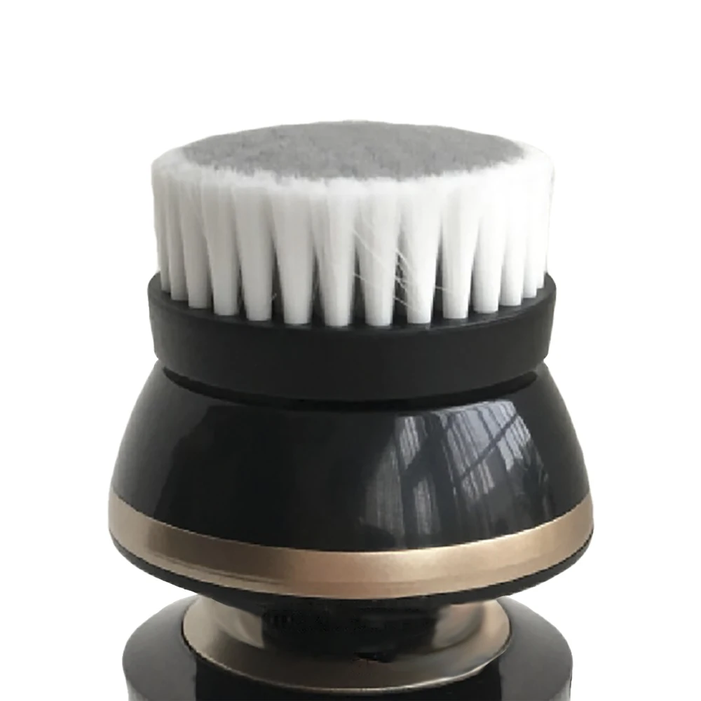 Мягкие волокна лица глубокое очищение мыть поры уход за бритвой щетка головка