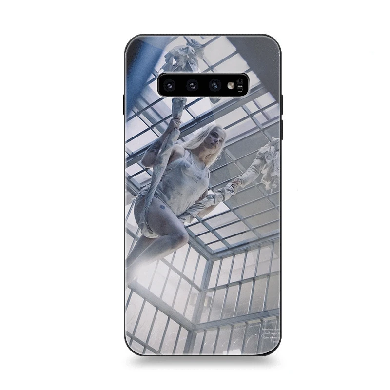 Чехол для телефона Стекло для samsung A40 A50 A10 A20 A30 A60 A70 S10 S7 край S8 S9 Note 8 9 10 плюс Чехол Харли Куинн самоубийцы отряд - Цвет: G6