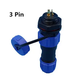 

10x 13mm Panel Aviation Connector Circular Chassis Mount Socket Round Welding