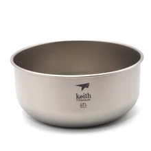 Titanium Bowl Keith Tableware Salad-Plate Snack Fruit Round Candy 1 Ti8701 Dish-Anti-Corrosion