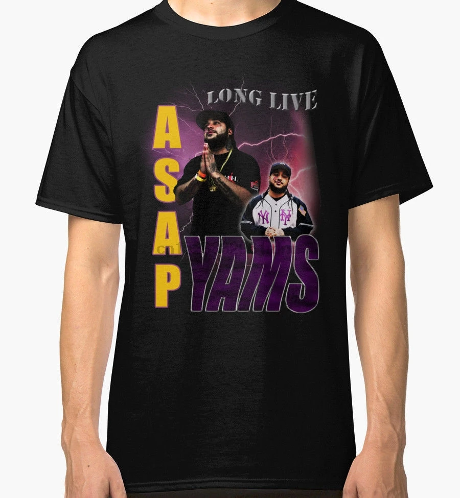 Забавные Рубашки с вырезом лодочкой и коротким рукавом как можно скорее YAMS Long Live