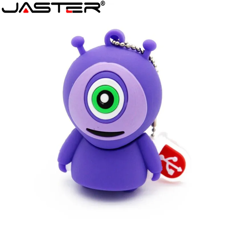 JASTER Horrific ghost USB Flash Drive Pen drive cartoon U disk memory stick pendrive 8GB 16GB 32GB 64GB cool Halloween gifts