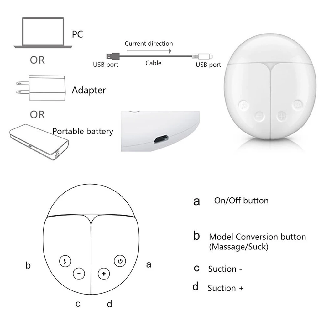 Double intelligent electric hands-free breast pump 20