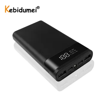 

Hot Sale Portable External 5V DIY 6*18650 Case Power Bank Shell Battery Charge Storage Box Without Battery