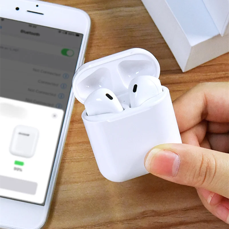 

Newlife Bluetooth earphone BT 5.0 Headsets Touch Control Headphones with wireless Charging function for iphone xiaomi Наушники