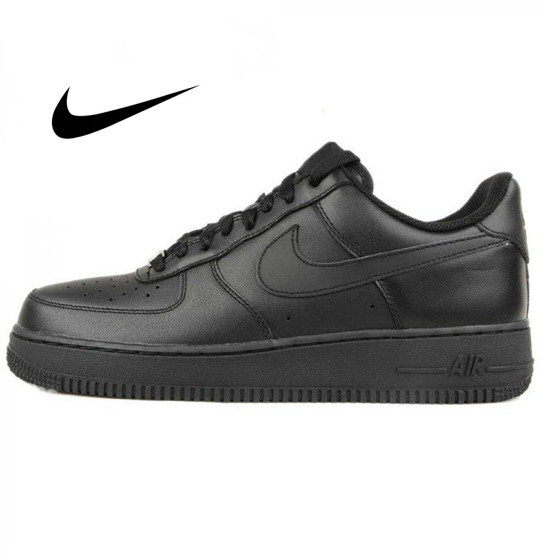 Новое поступление Nike AIR FORCE 1 AF1 унисекс Для мужчин дышащие Скейтбординг кроссовки