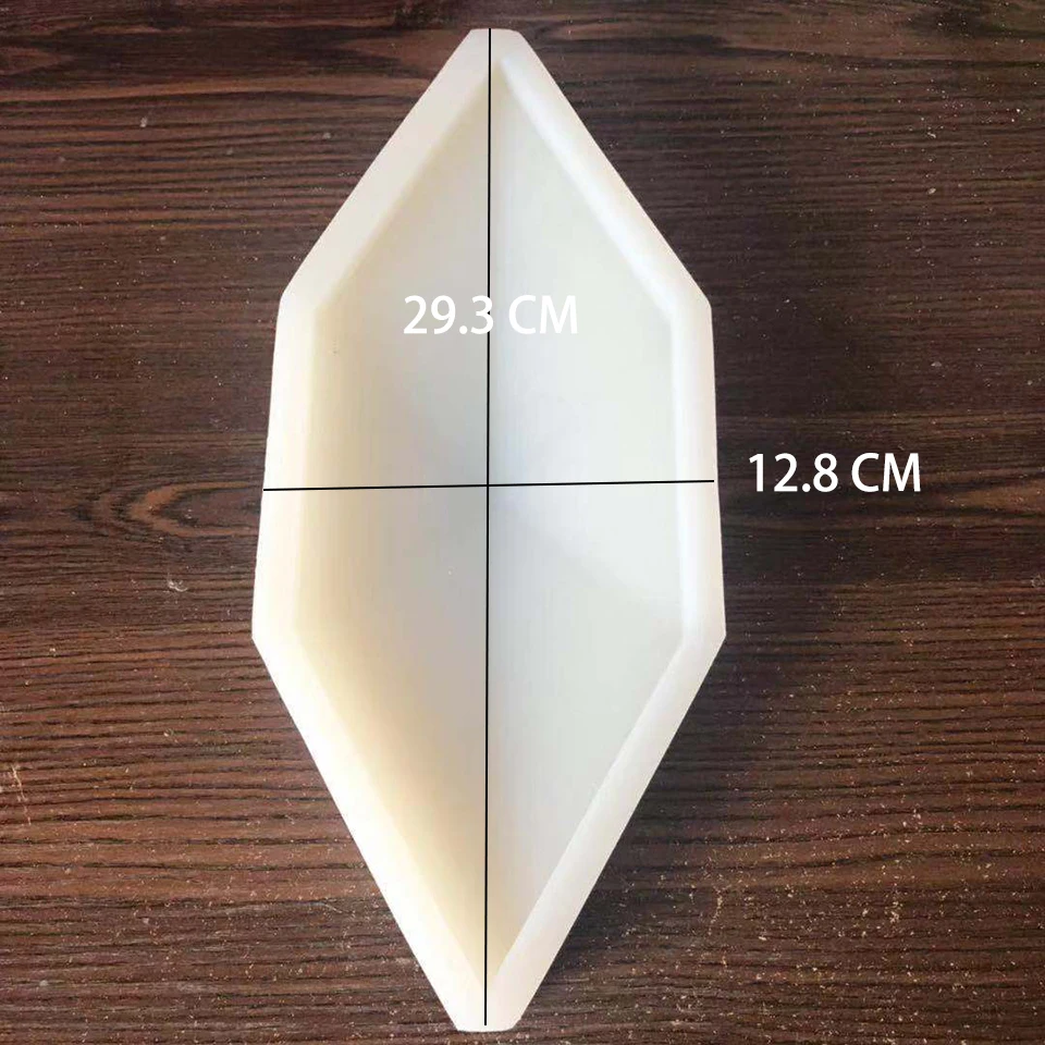 3d Wall Panels Design Hexagon Diamond Silicone Mold Concrete Cement Europe DIY Brick Clay Stone Tile Molds Home Decor Prismatic