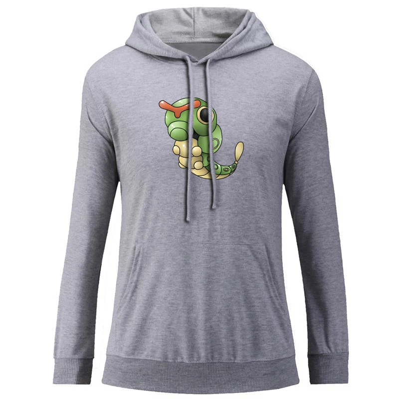 Покемоном катерпи Толстовка Metapod Weedle Иви Jolteon Вапореон Flareon Для женщин толстовка с рисунком струны пуловер с капюшоном подарок - Цвет: icWM944G