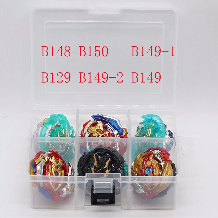 11 Takara Tomy, новинка, для детей от 6 шт лезвия Комплект запуска гироскопа Burst Metal Fusion Арена высокая производительность армейские B-150 B-149 B-148 игрушка - Цвет: 11