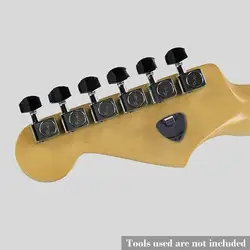 1 Pc Guitar Pick Holder Plastic Plectrum Mediator Pick Large Storage Adhesive Self Pick Quick Box Heart Box S G2s8