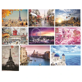 

1000 Pieces Painting Puzzle Paper Jigsaw Kids Educational Toys Decoration