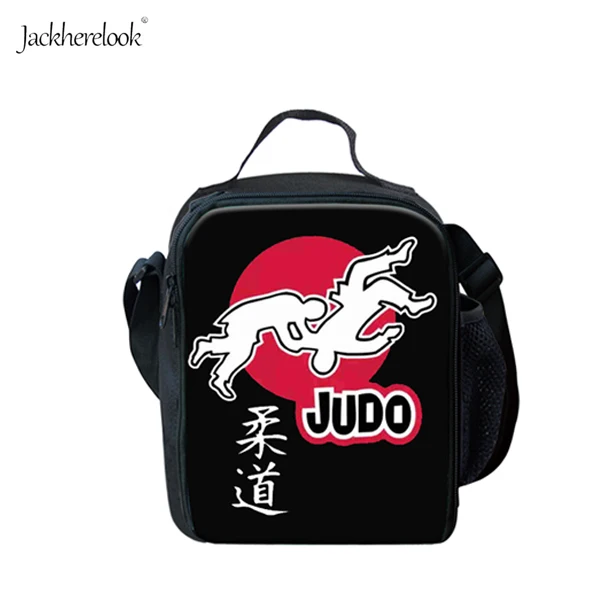 Комплект из 3 предметов, школьные сумки Judo для мальчиков и девочек, крутой Детский рюкзак первоклассника, сумка для книг, детская коробка для завтрака, пенал - Цвет: HK3260G