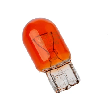 

10x T20 Glass DRL Turn Signal Stop Brake Tail Light Bulb Amber Light