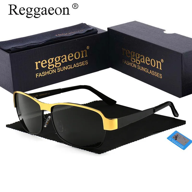 Солнечные очки reggaeon поляризационные UV400 для мужчин и женщин аксессуар от солнца