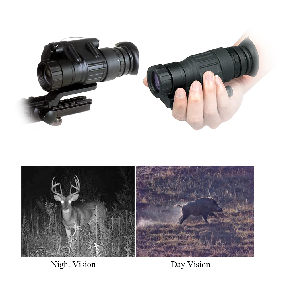 Тактический цифровой Монокуляр ночного видения для охоты компактный охотничий телескоп ночного видения устройство наблюдения за животными для кемпинга