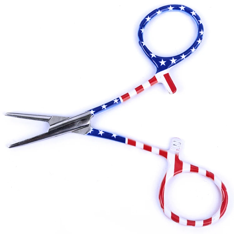 Tied System Tool Forceps Fly-Fishing Accessories Fishing Gear Fishing Line Clamp Fishing Pliers Fishing Small Tool