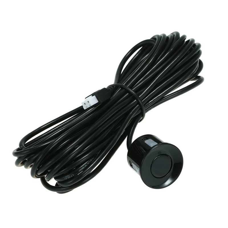 Car LCD Parking Sensor Kit, Dual-Core Front and Rear Reverse R-Adar System LCD Display Kit with 8 Sensors, Which Can Free To Swi