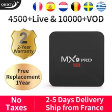 QHDTV Plus France IPTV Arabic/Belgium/Italy/Spain MX9Pro Android 8.1 1G+8G QHDTV Plus Box France IPTV Arabic/Belgium/Italy/Spain