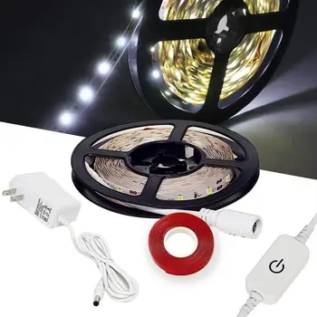 

LED Touch Dimming Monochrome Warm White, Cool White Light Band Set