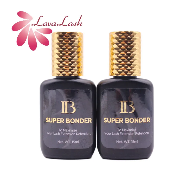 Cola de Cílios Kit de Secagem Pces Coreia Ibeauty Super Bonder Cola Primer Falso Cílios Extensão Rápida Longa Duração ib 2