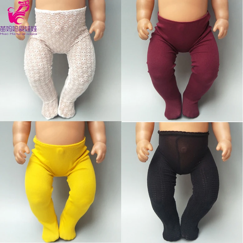 Doll Legging for 43cm Baby Doll Long Stock 18 Inch Doll Socks Accessories