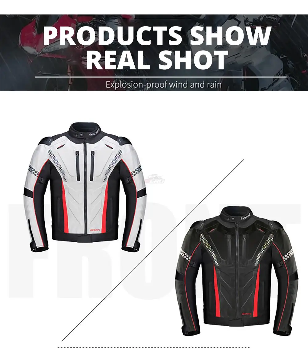 Waterproof Motorcycle Jacket Pants Off-Road Racing Motocross Riding Jacket Suit Men Windproof Touring Moto Protective Suit