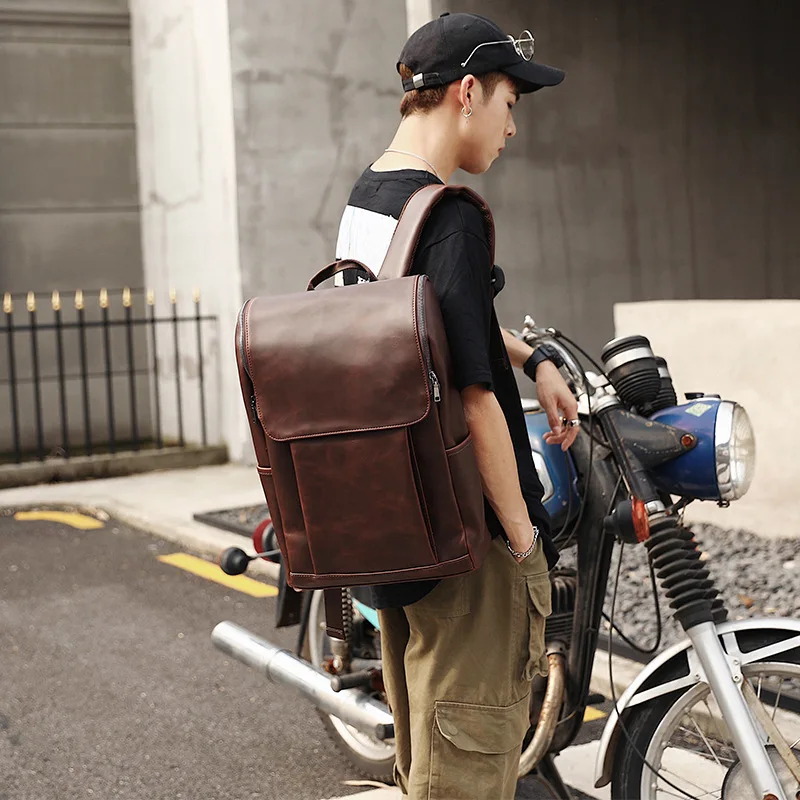 Рюкзак для кошек высокой емкости Mochila, сумки на плечо, школьные мужские Сумки из искусственной кожи для S1387