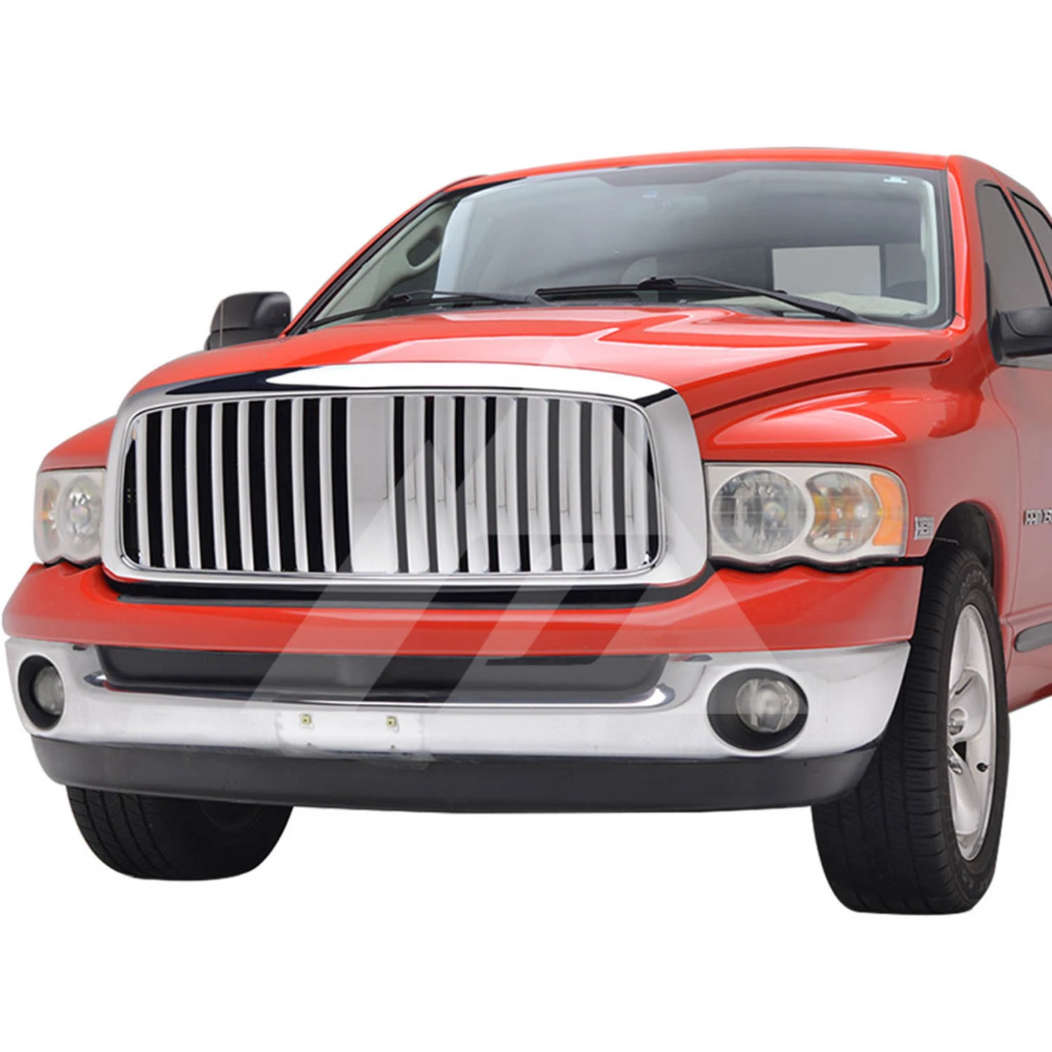 Для 2002 2003 2004 2005 Dodge Ram 1500/2003 2004 2005 2006 Dodge Ram 2500 3500 ABS Хромированная вертикальные решетка