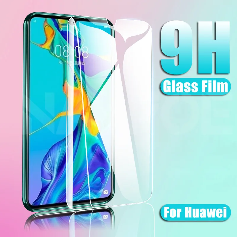 

9H Tempered Glass For Huawei P30 Lite Screen Protector Protective Glass on Huawei P20 Pro P10 Lite Plus P Smart 2019 Glass Film
