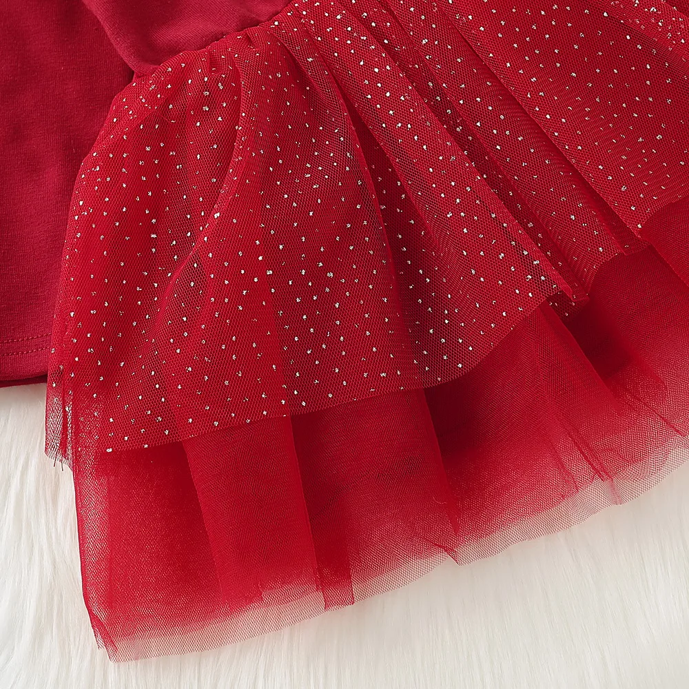 Deer Tutu Dress Baby Girls Dresses for Girls Halloween Costume For Kids Elk Cosplay Christmas Birthday Party red girl dress D20