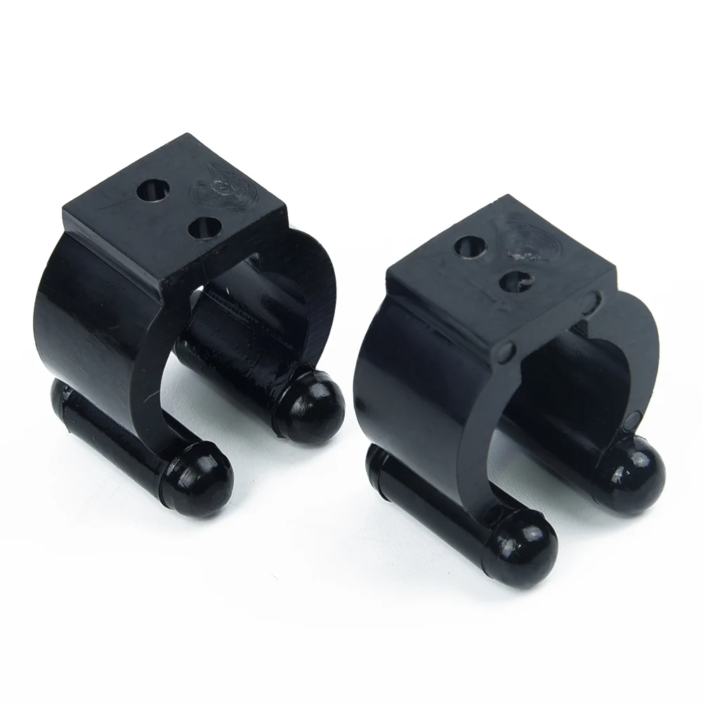 20pcs Standard Fishing Rod Clips Pole Storage Tip Clamps Holders Wall Mount Rack
