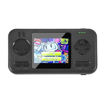 

Video Game Console Handheld Game Retro Game Console 416 Styles Classic Game Gamepad(Black)