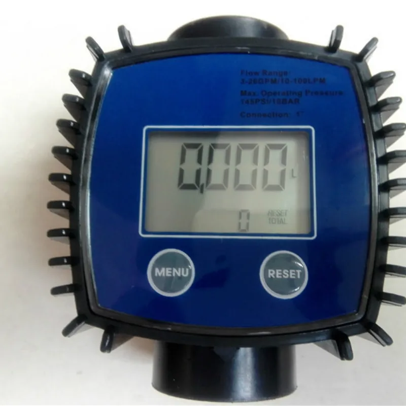 K24 Turbine Digital Flow Meter Fuel Flow Meter water meter flow meters Digital Gasoline Flow