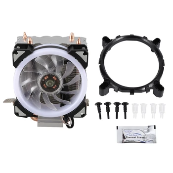 

XUEYUFENGSHEN CPU Cooler 2 Pure Copper Heat Pipe Cooling Towers Cooling System 9cmCPU Cooling Fan CPU Radiator for AMD