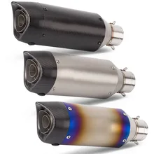 51 мм Универсальный мотоцикл yoshimura глушитель Escape Moto с дБ убийца для R6 R25 ZX6R ZX10 Z900 GSX750R K11 Z650 crf230