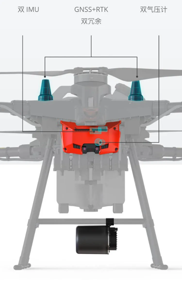 DJI Agras drone T16, международная версия с функцией RTK
