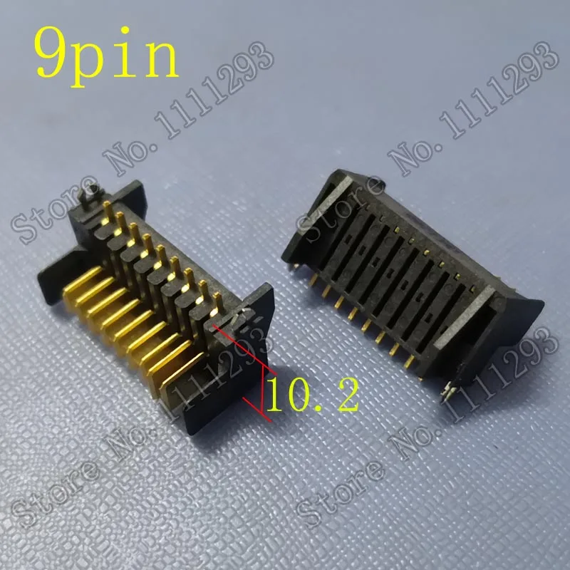 2 шт./лот разъем батареи 9pin для Asus и т. Д. Ноутбука PCB для верхней H 10,2 мм