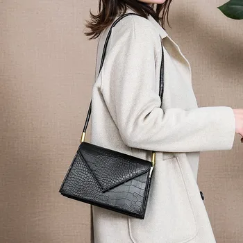 

Leather Shoulder Bags For Women Hobo Vintage Ladies Totes Bag Women Messenger Bag Female Crossbody Flap Bag