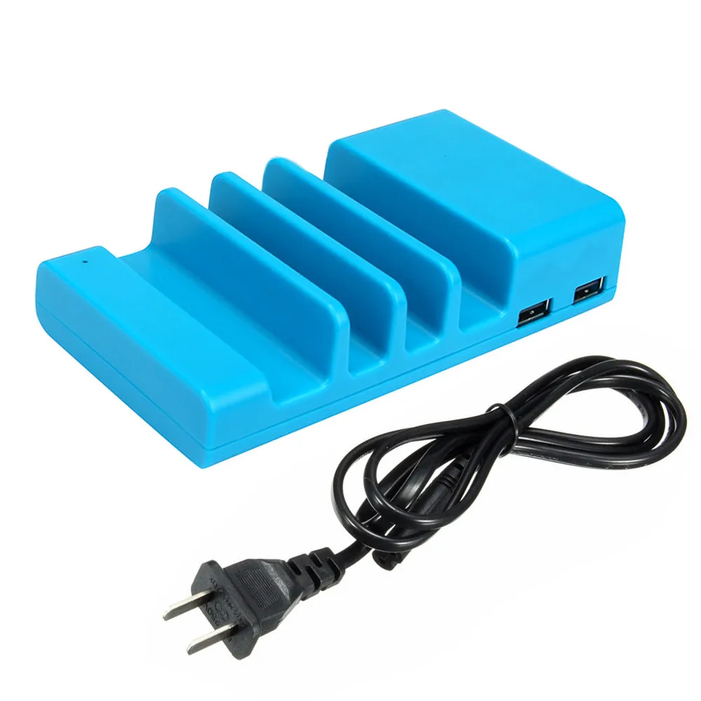 Универсальная 4 USB многопортовая usb зарядная станция дорожное настенное зарядное устройство настольная быстрая зарядная станция устойчивая и безопасная