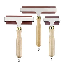 5/10/15 см Heavy Duty жесткий резиновый ролик печатной краски художников инструмент Краски Наборы инструментов Профессиональный жесткий резиновый Брайер с поддерживающим роликом для ч