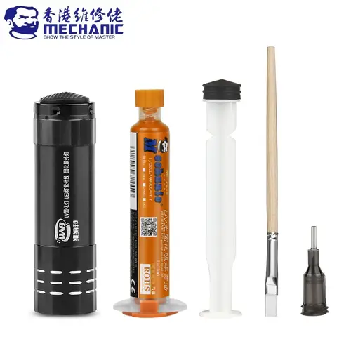 MECHANIC UV Photosensitive Solder Mask Ink BGA PCB Circuit Board Paint Soldering Paste Oil Insulating Prevent Corrosive Arcing - Image 7