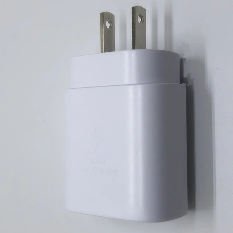 25 Вт Быстрая зарядка PD зарядное устройство для samsung Note10 10pro настоящий usb type C ЕВРО США Путешествия адаптер питания