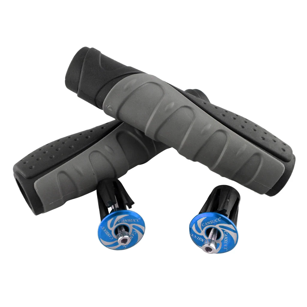 Прочный велосипедный руль, с алюминиевым замком, велосипедные ручки, наконечники для руля, заглушка для велосипеда, горная дорога, MTB