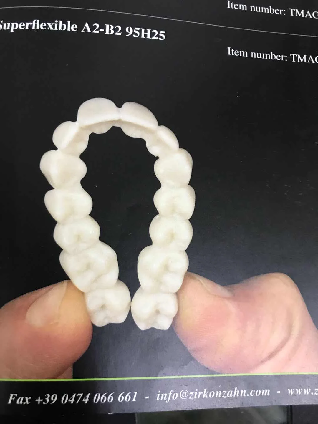 Vita16shade Dental Flexibler PMMA-Block, klares ROSA, Acetallharz für CADCAM Dentallabor, Prothese, PMMA-Rahmen-Frässcheibe – Detail 5